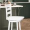 Flash Furniture Liesel Wooden Classic Ladderback Swivel Counter Height Barstool w/Solid Wood Seat, Antique Wht Wsh ES-UN-31WS-24-WH-GG - alternate 6